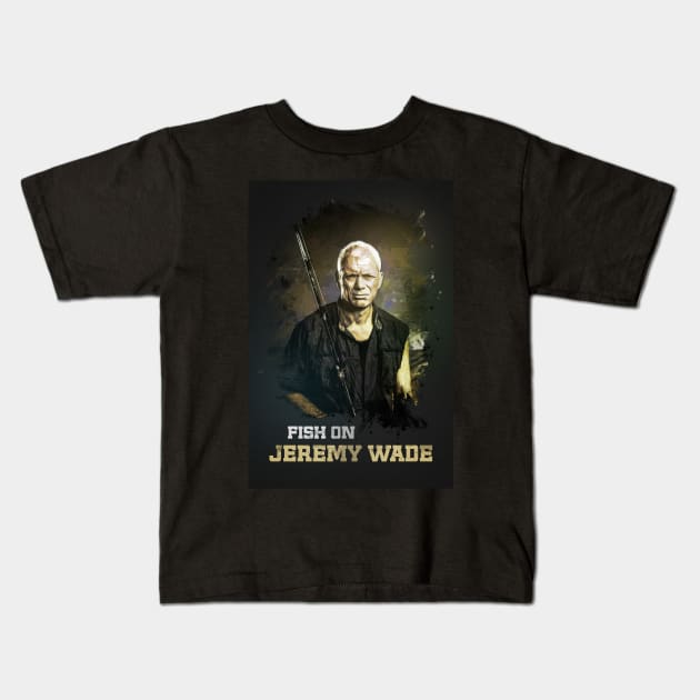 Jeremy Wade Legendary Marine Biologist Epic Underwater Detective Kids T-Shirt by Naumovski